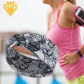 Head Wrap Pastoral Style Outdoor Sports Elastic Women Sweatband. 