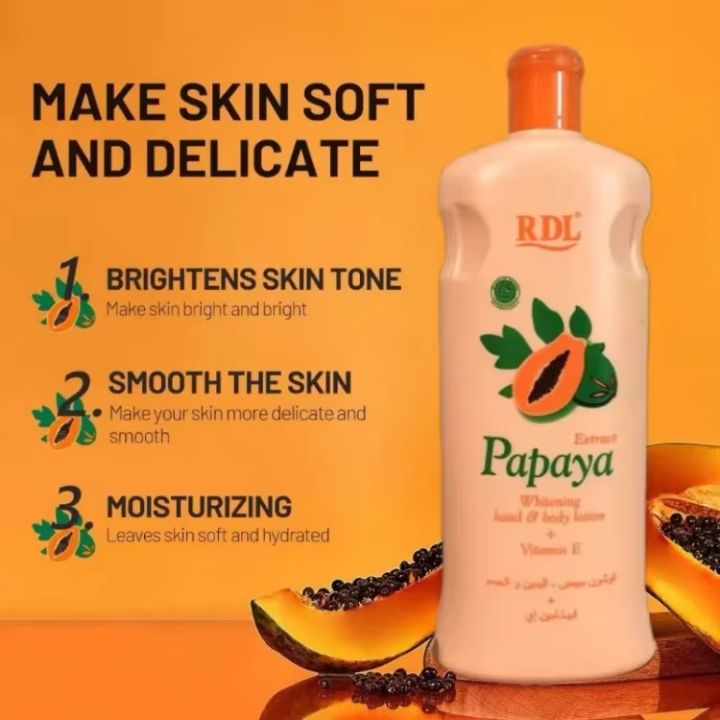 RDL%20Papaya%20Whitening%20Lotion%20with%20Vitamin%20E%20-%20600ml%20fairness%20Hand%20and%20Body%20Skin%20care%20Brighten%20and%20Nourish%20Your%20Skin%20-%20Image%203