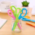 2pcs Kids Plastic Scissors Kindergarten Hand Art DIY Craft Origami Paper Cut Scissors School Stationery. 