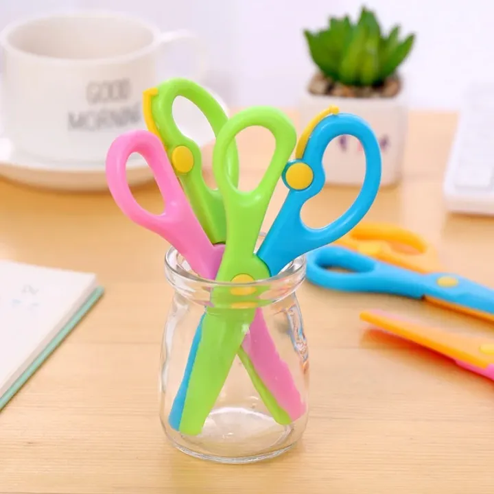 2pcs%20Kids%20Plastic%20Scissors%20Kindergarten%20Hand%20Art%20DIY%20Craft%20Origami%20Paper%20Cut%20Scissors%20School%20Stationery%20-%20Image%206
