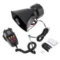 Universal Bike Car Van Three Wheel 7 Sound Alarm VIP Tone 12V Police Siren High Power Magic System Horn. 