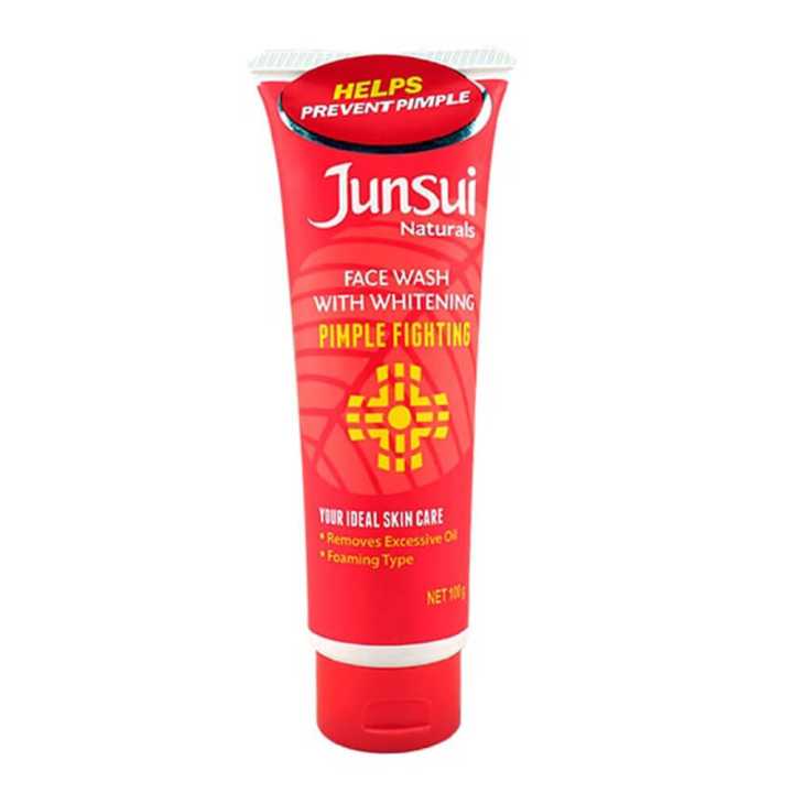 Junsui Natural Pimple Fighting Face Wash - 100G