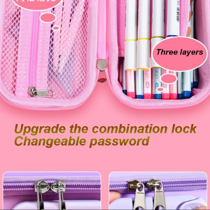 Portable%20Capybara%20Password%203D%20Pencil%20Case%20Large%20Capacity%20Waterproof%20Stationery%20Organizer%20Cute%20Cartoon%20Storage%20Box%20Girl%20-%20Image%205