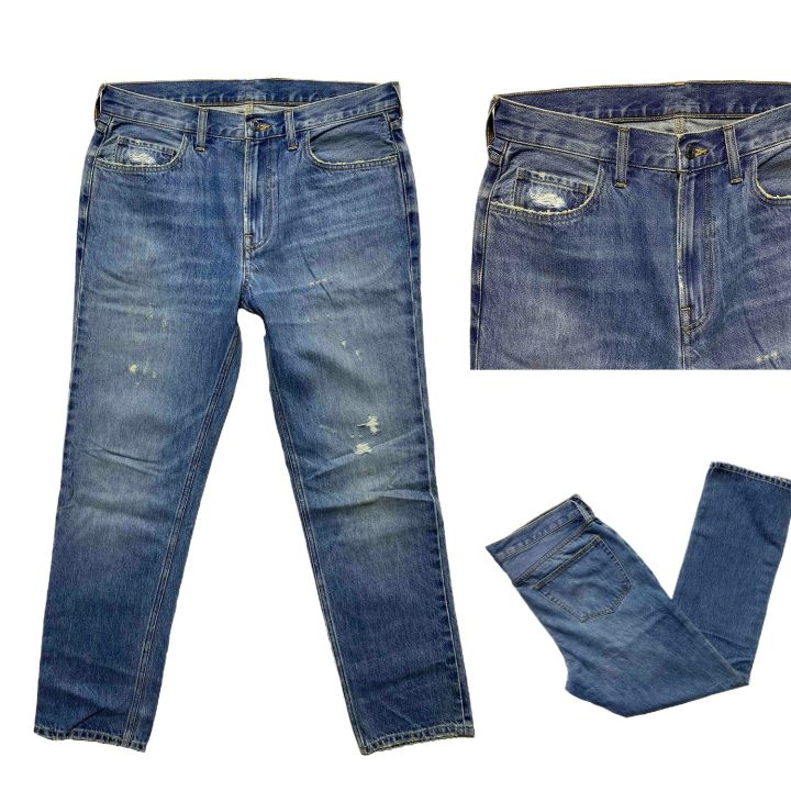 Men's Branded Patch Denim Jeans