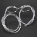 Glasses shape straw to drink - clear. 