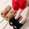 Liyacly Slippers  Winter Home Slippers Shoes Non-Slip Soft Winter Warm House Slippers Indoor Bedroom Lovers Couples Floor heat  Shoes. 