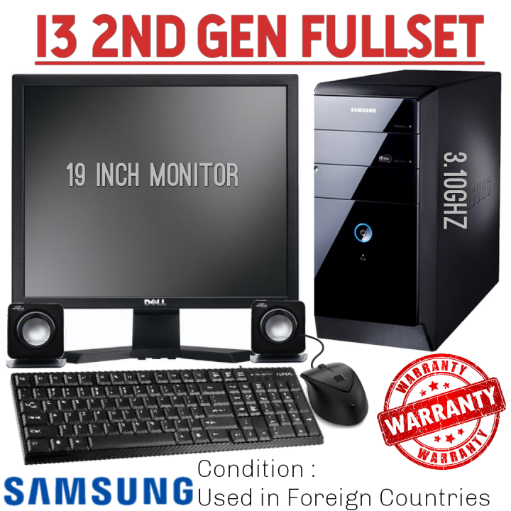 core i3 2nd generation fullset_19 inch Monitor_4GB Ram_500GB Hard_Computer_i3 2nd Gen(null)