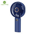 Maytto Mini Portable Fan LED Digital Display Foldable Handheld Fan Telescopic Folding Fan Dormitory Rechargeable Fan Quiet Fashion Fan Low Noise Flexible Fan Hang Handheld Desktop Fan. 