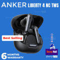 soundcore by Anker Liberty 4 NC Wireless Earbuds, 98.5% Noise Reduction, Adaptive Noise Cancelling to Ears and Environment, Hi-Res Sound, Wireless Charging, Bluetooth 5.3. 