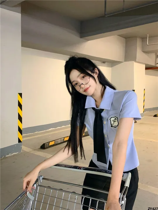 Style%20British%20Uniform%20Women's%20Short%20Skirt%20Korean%20School%20Uniform%20Two-Piece%20Set%202024%20Summer%20Clothing%20JK%20College%20Thai%20Shirt%20New%20Style%20-%20Image%203