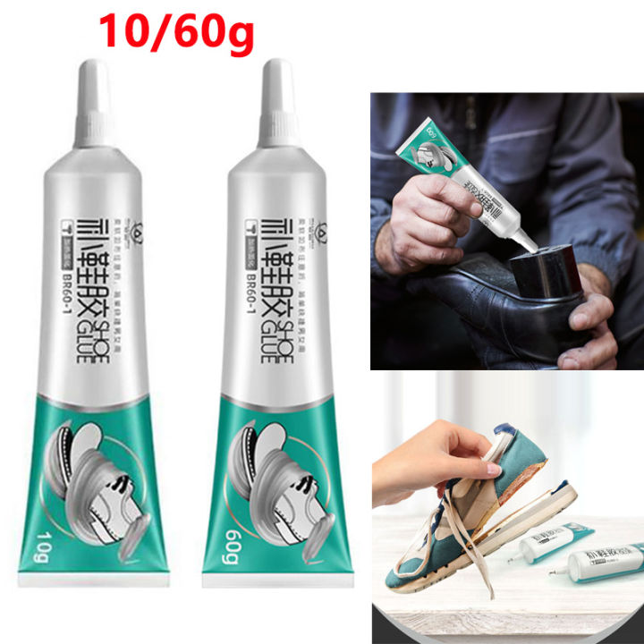 10/60g Strong Shoe Glue Adhesive Worn Shoes Repairing Glue Sneakers Boot Sole Bond Adhesive Shoemaker Fix Mending Liquid Tools