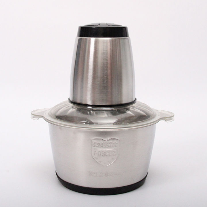 3L%20Capacity%20Electric%20Chopper%20Meat%20Mincer%20Garlic%20Masher%20Kitchen%20Grinder%20Stainless%20Steel%202%20Speeds%20Multifunction%20Food%20Processor%20Gourmet%20Cuisine%20-%20Image%204