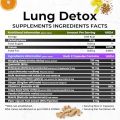 Health Veda Organics Lung Detox with Vitamin C & Grape Seed Extract | 60 Veg Capsules | Supports Healthy Breathing | For Detoxification of Lungs & Immunity | For Both Men & Women(FROM INDIA)NUSS. 
