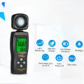 Luminometer Smart Sensor Mini Digital Illuminometer LCD Display Handheld Lux Meter Photometer Light Meter 0-200000 Lux KK TOOLS. 