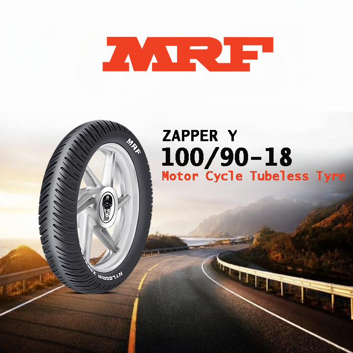 MRF 100-90/18 Tubeless Zapper C 6PR 155P