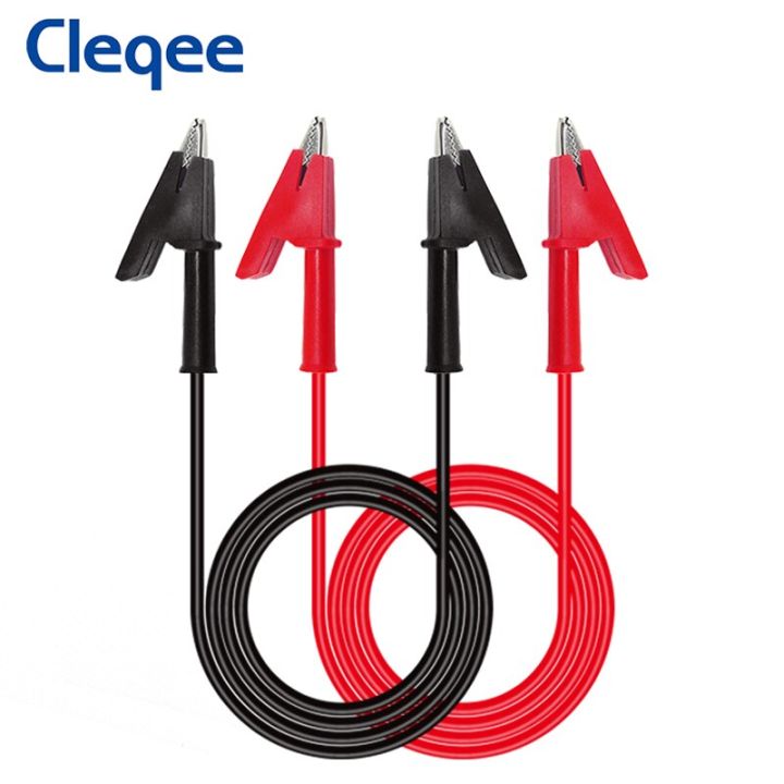Cleqee%20Heavy%20Duty%20Dual%20Alligator%20Clip%20Double-ended%20Crocodile%20Clamp%20Wire%201M%20Cable%201000V/15A%20-%20Image%207