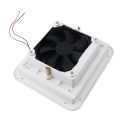 (COKP) 12V Universal Rv Motorhome Mute Roof Cooling Trailer Exhaust Fan Caravan Effective Ceiling Mount Ventilation. 