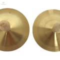 Finger Cymbals Brass Educational Portable Developmental Mini Hand Cymbals Chinese Traditional for. 