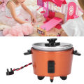 Dollhouse Kitchen Appliance Miniature Rice Cooker Improve Imagination for Girls for Children for Boys. 