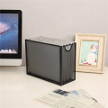 2X Hanging File Organizer Filing Box,Metal Mesh File Crate Desk Organizer Magazine Holder with 10 Hanging Folders. 