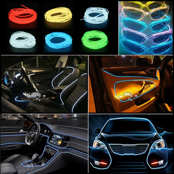 Led%20Neon%203v%20Aa%20Powered%20Glow%20El%20Wire%20Rope%20Tape%20Cable%20Flexible%20Led%20Strip%20For%20Shoes%20Clothing%20Car%20Decoration%20-%20Image%203