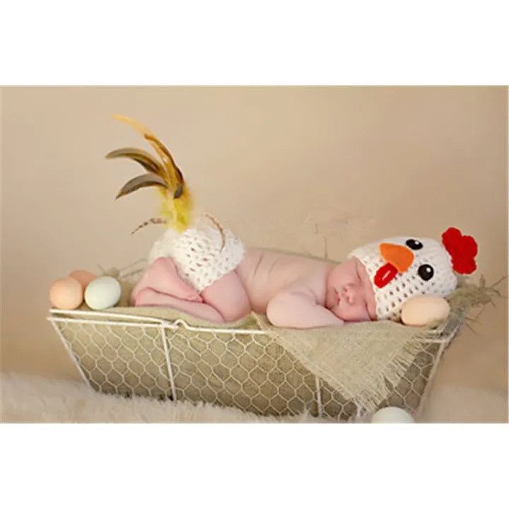 HBESTY%200-6%20Months%20Newborn%20Crochet%20Cartoon%20Animal%20Boys%20Costume%20Baby%20Photography%20Props%20Photo%20Hat%20Shorts%20Suit%20Outfits%20-%20Image%207