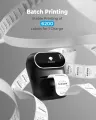 Phomemo M110 Mini Portable Printer Thermal Label Printer Stickers Pocket Labeling Maker Machine Similar as Niimbot B21 B1 50mm Pizazzazz. 