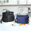 Food Pouch Waterproof Lunch Bag Meal Lunch Box Thermal Insulated Adjustable Storage Bag Oxford Cloth Portable. 