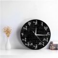 The Nines Math Wall Clock Number 9 Math Modern Clock Wall Watch Math Equation The Clock of 9s Formulas Mathematical Wall Art. 