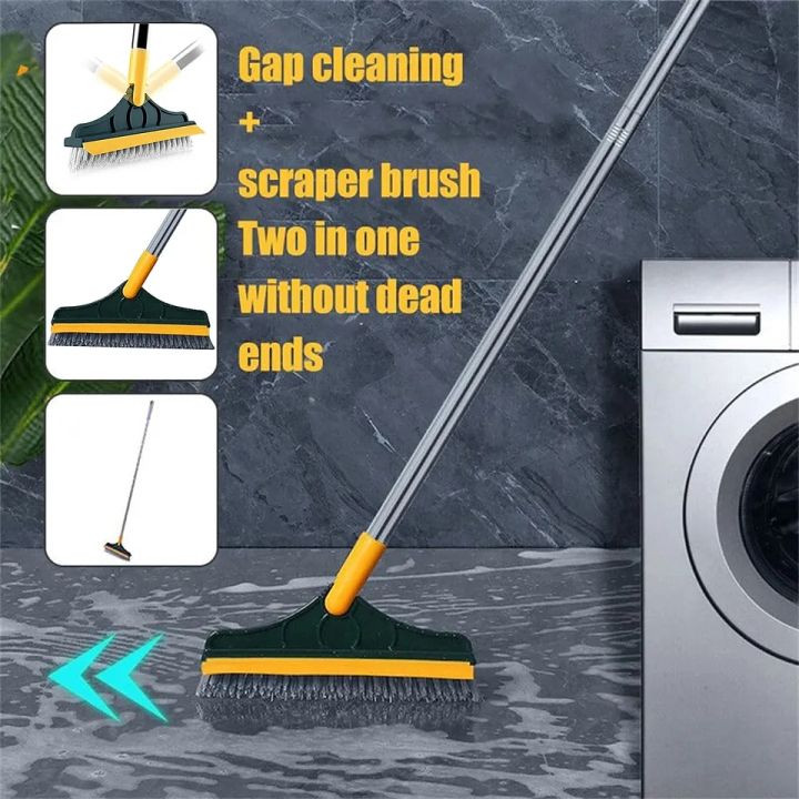 Bathroom%20Cleaning%20Brush%20with%20Wiper%20-%20Long%20Handle,%20120%C2%B0%20Rotating%20Scrubber%20for%20Easy%20Tile%20and%20Floor%20Maintenance%202%20in%201%20Floor%20Scrub%20Brush,%20V-Shaped%20Floor%20Scrub%20Brush%20with%20Long%20Handle,%20Bathroom%20Shower%20Crevice%20Cleaning%20-%20Image%205