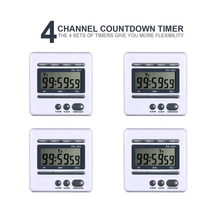JAERBEE%204X%20Digital%20Countdown%20Timer%204%20Channel%20Count%20Up%20Down%20Kitchen%20Cooking%20Timer%20Clock%20-%20Image%205