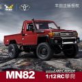 1:12 MN82 Full Scale Toyota Licensed Land Cruiser 4WD Off-Road Remote Control truck Rock Crawler Climbing Vehicle Retro Simulation Model Toys Gift. 