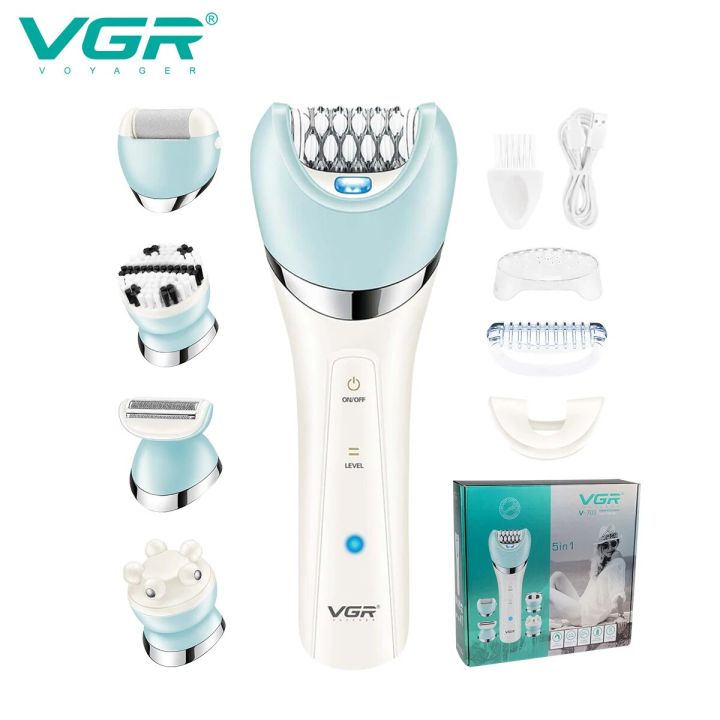 VGR%20Body%20Shaver%20Professional%20Shaver%20Set%20Electric%20Hair%20Removal%20Waterproof%20Lady%20Care%20Set%205%20In%201%20Epilator%20Machine%20for%20Women%20V-703%20-%20Image%202
