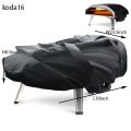 Portable Oven Dustproof Covers 600D Oxford Fabric Dustproof Covers Waterproof Pizza Oven Dustproof Covers for Ooni Koda 16 BBQ Accessories L. 