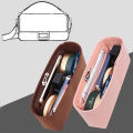 Multi-Pocket Women Insert Bag Felt Fabric Purse Handbag Organizer Bag Liner Tote MJK. 
