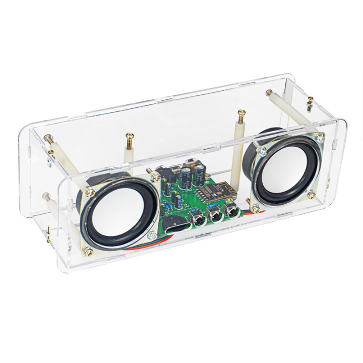 Welding Practice Parts 2-Channel Bluetooth Speaker DIY Kit with Shell ...