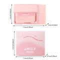Long-Lasting With Puff Oil Control Blotting Paper With Mirror Compact Portable Oil Absorbing Sheets Lightweight 3-in-1 Blotting Paper for Summer Travel. 