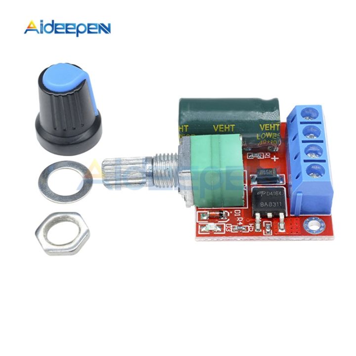 DC%204.5V-35V%200-5A%2090W%20PWM%20DC%20Motor%20Speed%20Controller%20Module%20Adjustable%20Speed%20Regulator%20Control%20Governor%20Board%20Switch%2012V%2024V%20-%20Image%204