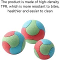 Pet Dog Toys Bite Resistant Bouncy Ball Toys for Small Medium Large Dogs Tooth Cleaning Ball Dog Chew Toys Pet Training Products. 