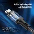 Sutuiying PISEN USB Type C To 3.5mm Jack Male Aux Audio Cable For Car Speaker Original Headphone Adapter For Samsung Huawei Xiaomi TV Box Wire Cord. 