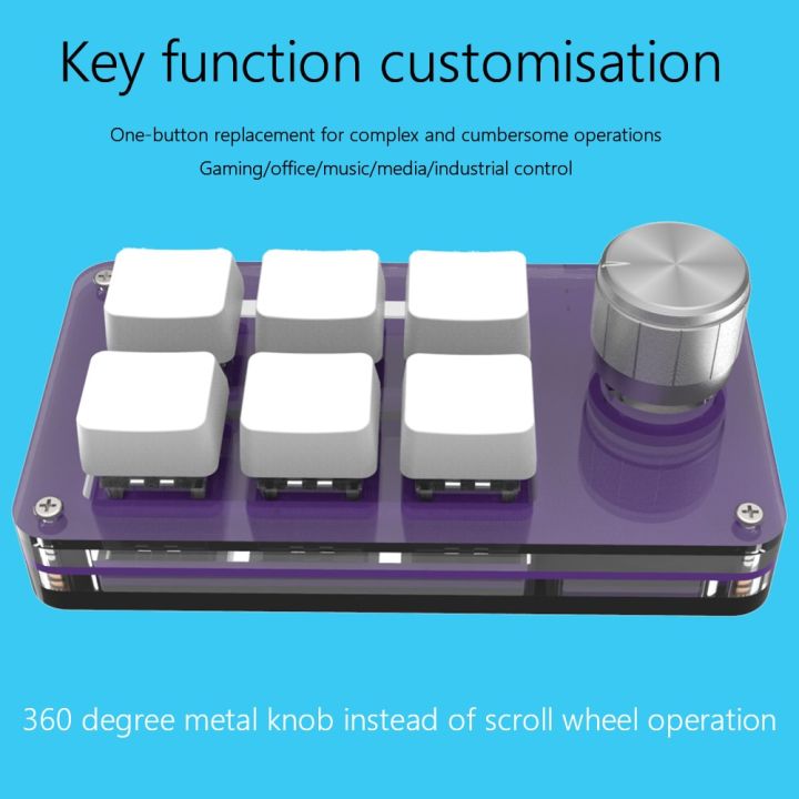 3/4/6Keys%20Custom%20Keypad%20USB%20Wire%20Mechanical%20Keyboard%20Volume%20Button%20Knob%20RGB%20Macro%20Programmable%20Hotswap%20Keypad%20Keys%20for%20PS%20Draw%20-%20Image%205