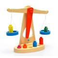 Wooden Balance Toys/ Educational Small Wooden Balance Scale Toy/ Montessori Wooden Balance Weighing Toy/ Wood Toy. 