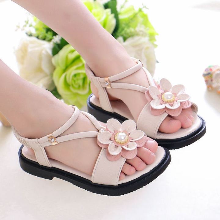 Girls Sandals2023New Parent-Child Shoes Korean Style Summer