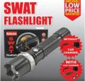 Swat Rechargeable Multifunction Flashlight, Torch. 