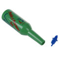 Flair Bartender Bartending Practice Bar b Bottle tail Shaker - Green. 