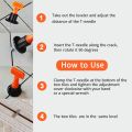 51pcs Tile Leveling System Tool Kit Reusable Level Wedges Alignment Spacers for Leveler Locator Spacers Plier T-lock Floor Tool. 