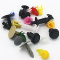 100PCS Car Fender Plastic Clips Bumper Interior Decoration Auto Door Panel Liner. 