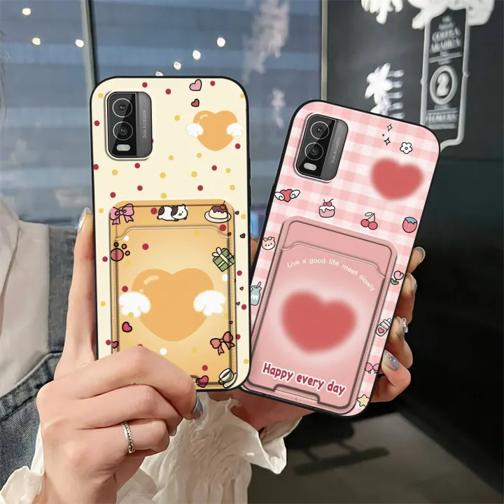 Card%20bag%20Cover%20Phone%20Case%20For%20Nokia%20C210%20Card%20slot%20TPU%20Graffiti%20protective%20Fashion%20Design%20Cute%20Full%20wrap%20Shockproof%20-%20Image%207