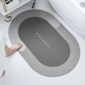 Diatomite Bath Mat (Absorbent and Non-Slip Carpet for Bathroom). 