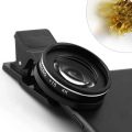 37MM 15X Macro Lens 4K HD Professional Photography Phone Camera Lens for Eyelashes Diamond Jewelry 30X Macro Lens for Smartphone. 